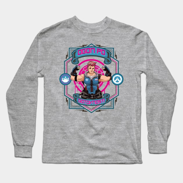 Zarya - FIRE AT WILL! Long Sleeve T-Shirt by Digitalgarz